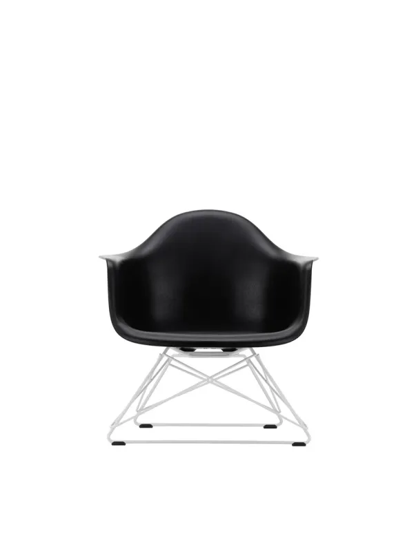 Eames Plastic Armchair LAR, hvidlakeret fra Vitra