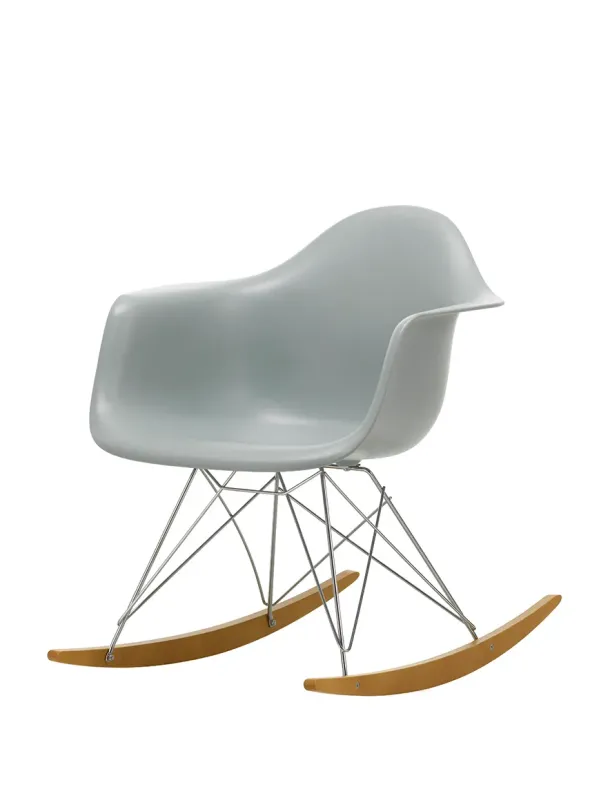 Eames Plastic Armchair RAR, gyngestol fra Vitra