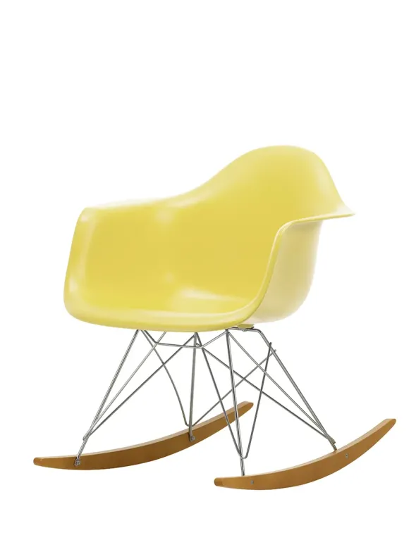 Eames Plastic Armchair RAR, gyngestol fra Vitra