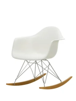 Eames Plastic Armchair RAR, gyngestol fra Vitra