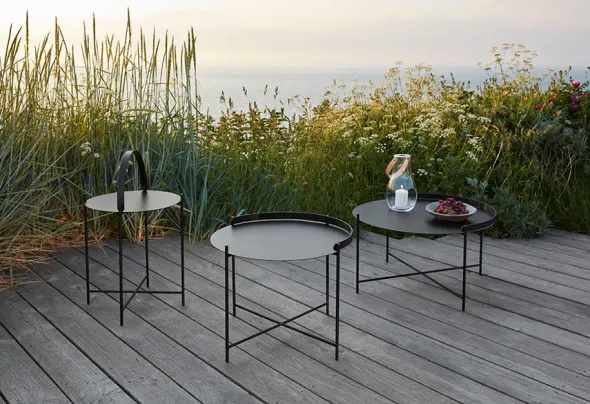 Edge Tray Table, Ø 62 cm fra Houe
