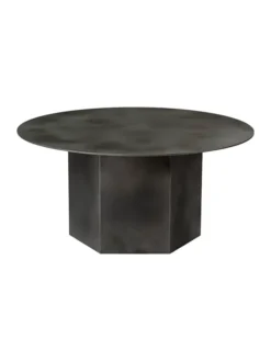 Epic Coffee Table Ø80 cm, steel fra GUBI