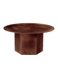 Epic Coffee Table Ø80 cm, steel fra GUBI