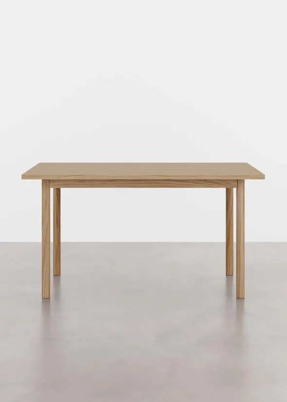 ESSENTIAL OAK spisebord 140x90 cm egetræsfinér, fra WB Manufaktur