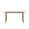 ESSENTIAL OAK spisebord 140x90 cm Mushroom, fra WB Manufaktur