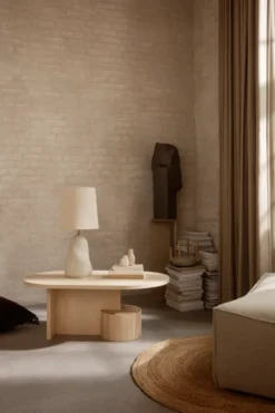 Eternal Round Jute Rug - Natural fra Ferm Living