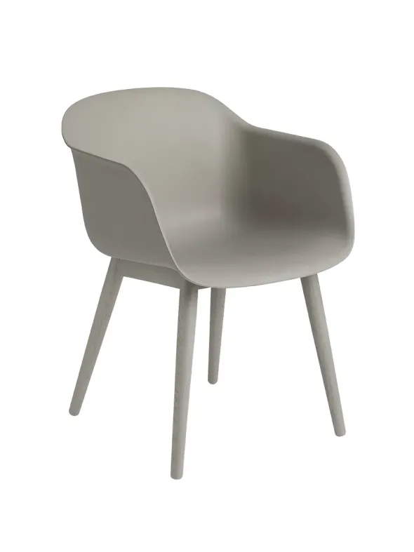 Fiber Armchair, wood fra Muuto