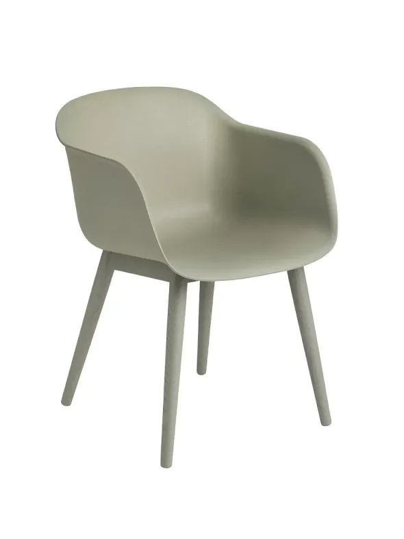 Fiber Armchair, wood fra Muuto