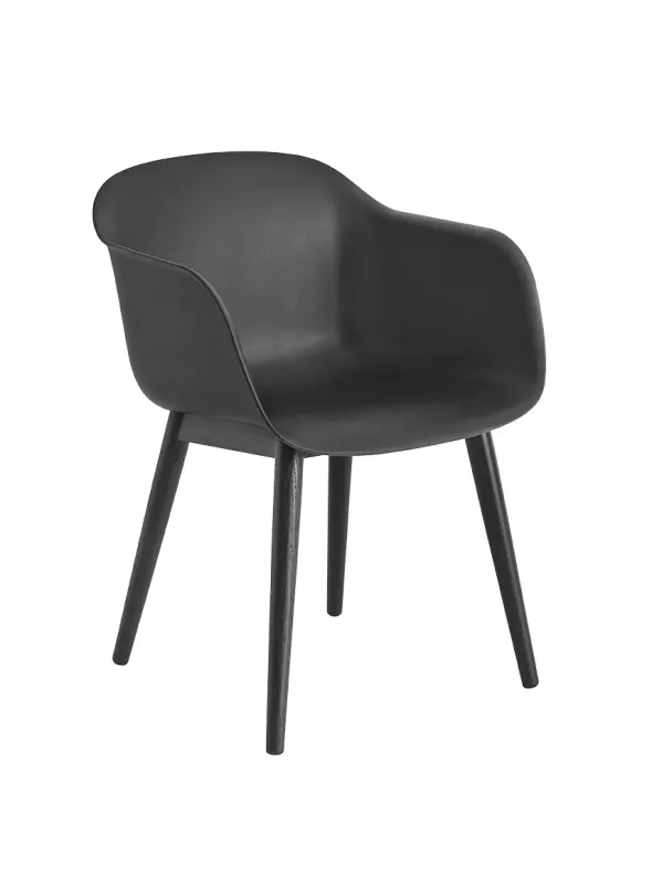 Fiber Armchair, wood fra Muuto