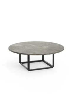 Florence sofabord Ø90, Gris Du Marais fra New Works