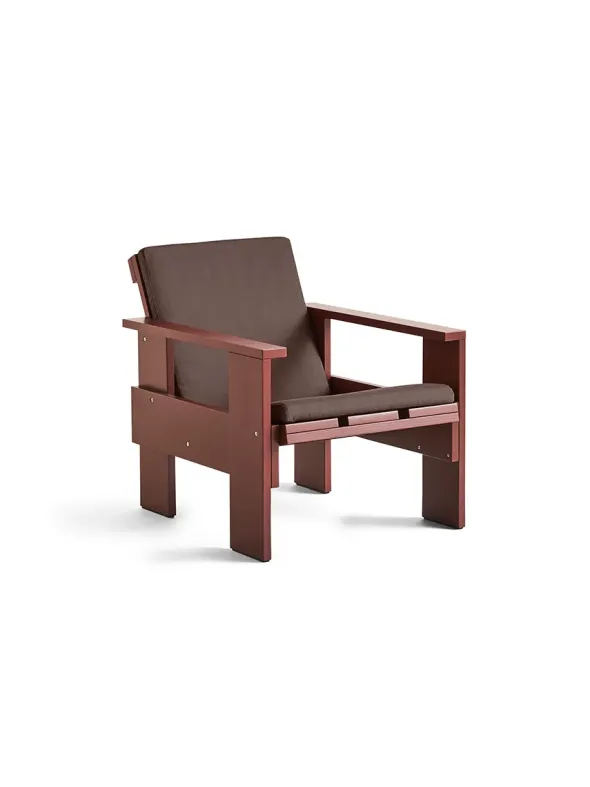 Foldbar sædehynde til Crate Loungechair, Iron Red fra Hay