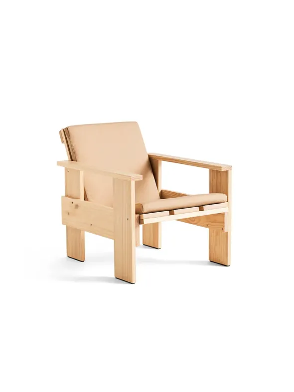 Foldbar sædehynde til Crate Loungechair, Beige fra Hay