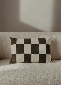 Fold Patchwork Cushion fra Ferm Living