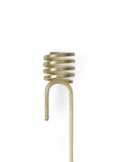 Forest Christmas Tree Candle Holders, sæt á 4 stk., brass fra Ferm Living