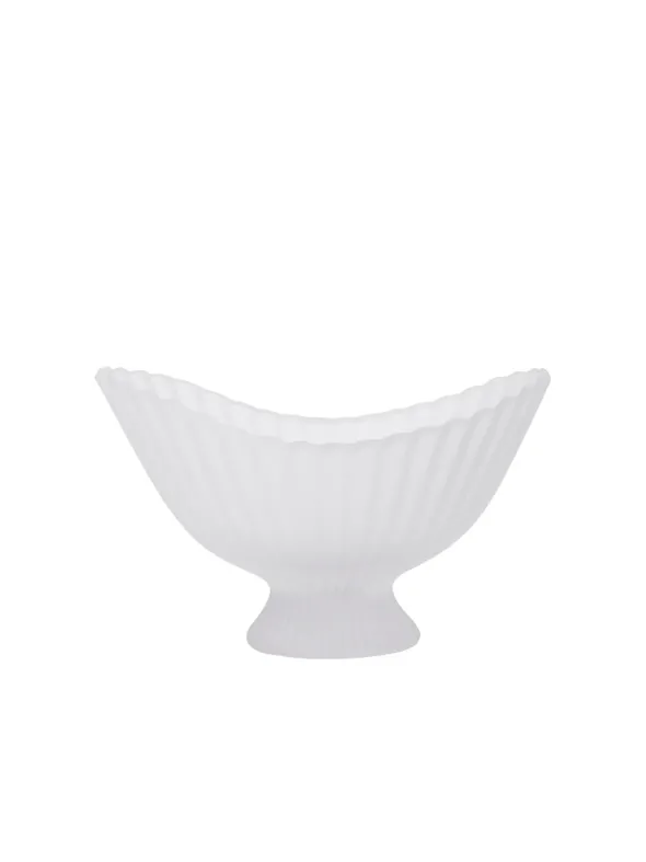 Fountain Glass Centrepiece, Frosted fra Ferm Living
