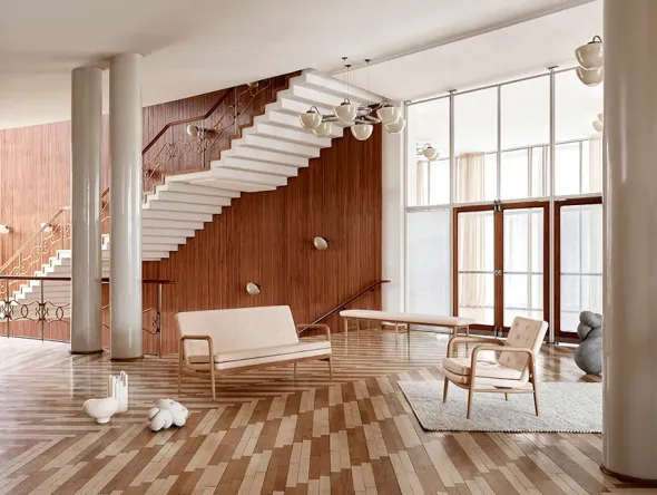 Foyer Sofa af Vilhelm Lauritzen