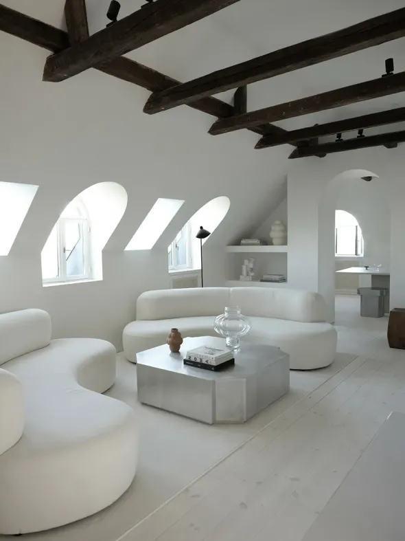 Funki Lounge Table Square fra Louise Roe
