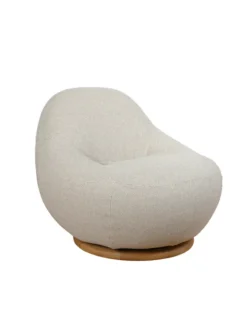Gem Loungestol med Teak Drejefod fra Cane-line