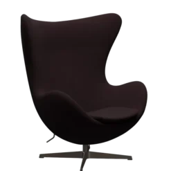 3316 Ægget loungestol, stel i brown bronze af Arne Jacobsen