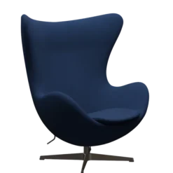 3316 Ægget loungestol, stel i brown bronze af Arne Jacobsen