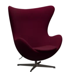3316 Ægget loungestol, stel i brown bronze af Arne Jacobsen