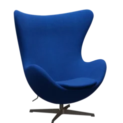 3316 Ægget loungestol, stel i brown bronze af Arne Jacobsen