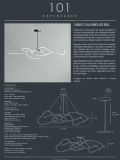 Ghost Chandelier, Big fra 101 Copenhagen