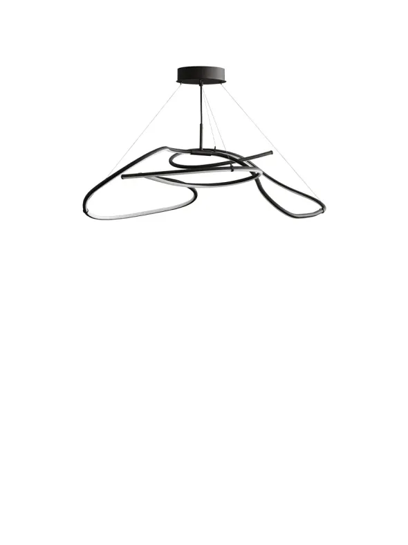 Ghost Chandelier, Mini, Burned Black fra 101 Copenhagen