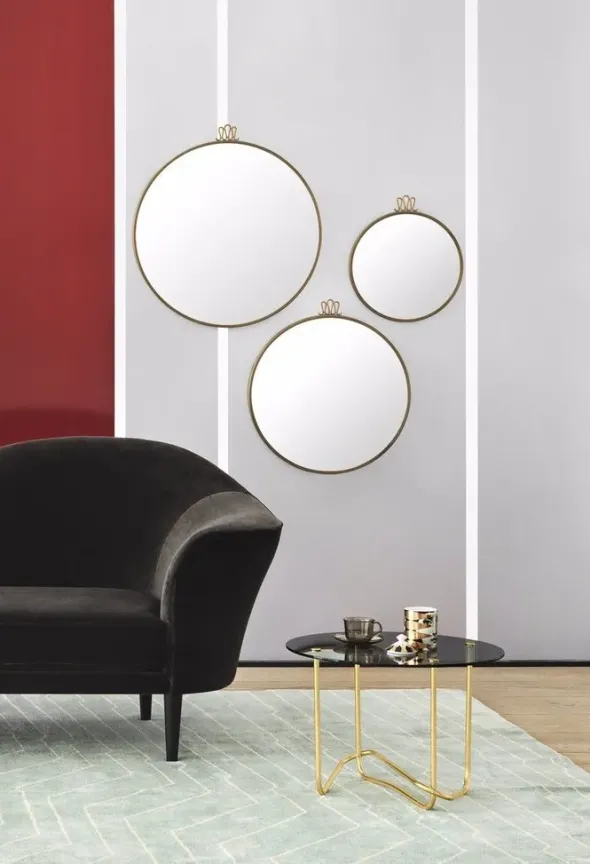 Gio Ponti Randaccio Spejl Ø60 fra GUBI