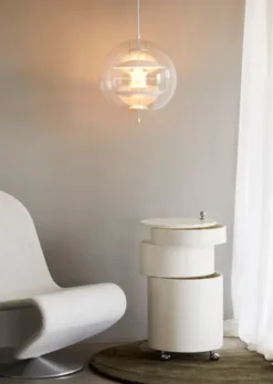 Globe, Glass pendel Ø40 af Verner Panton