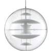 Globe, Glass pendel Ø50 af Verner Panton