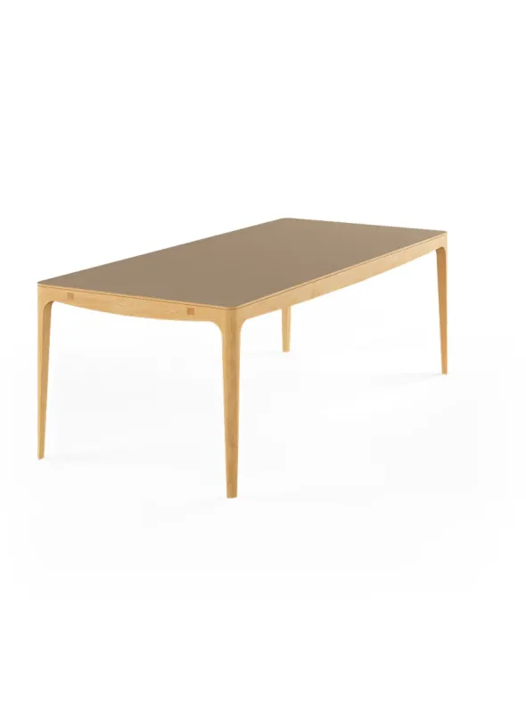 GM 3700 RO Spisebord, lys brun fra Naver Collection