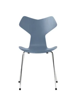 3130 Grand Prix stol i farvet ask af Arne Jacobsen