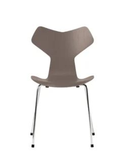 3130 Grand Prix stol i farvet ask af Arne Jacobsen