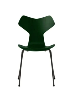 3130 Grand Prix stol i farvet ask af Arne Jacobsen