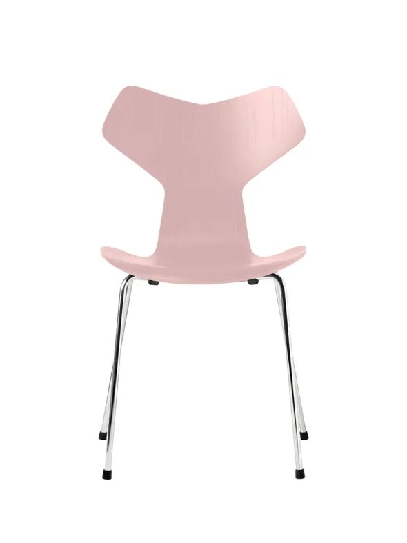 3130 Grand Prix stol i farvet ask af Arne Jacobsen