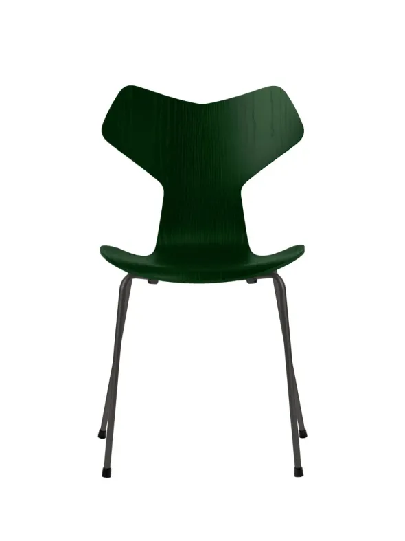 3130 Grand Prix stol i farvet ask af Arne Jacobsen