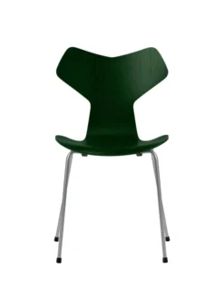 3130 Grand Prix stol i farvet ask af Arne Jacobsen