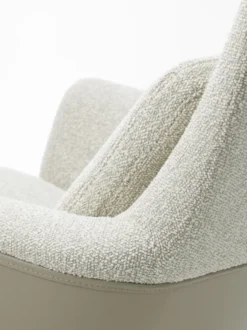 Grand Relax Lænestol inkl. Fodskammel, grey/beige fra Vitra