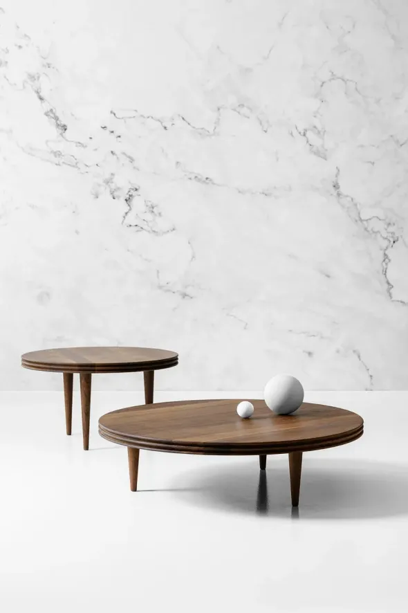 Groove Coffee Table Ø110 fra DK3