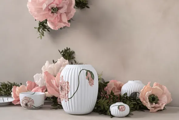 Hammershøi Poppy Lysestage fra Kähler