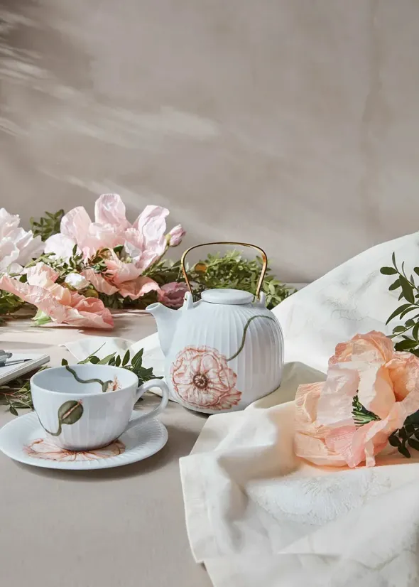 Hammershøi Poppy Tekop m. underkop fra Kähler