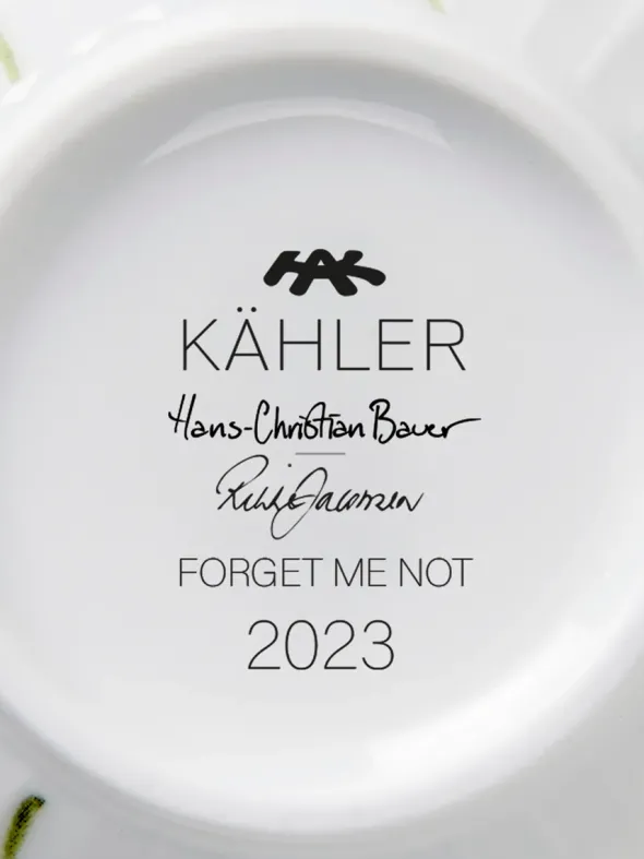 Hammershøi Summer krus 33 cl, forglemmigej fra Kähler
