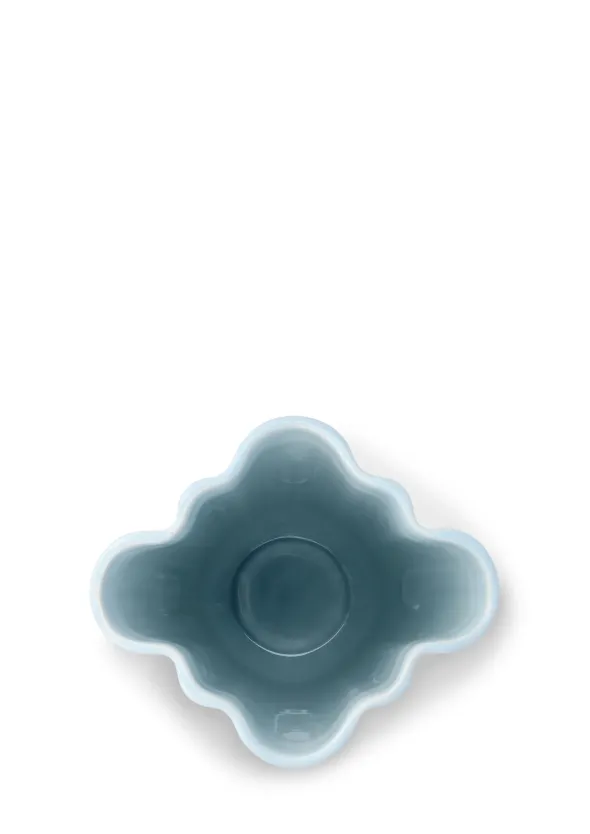 Hammershøi Unfold vase, blå fra Kähler