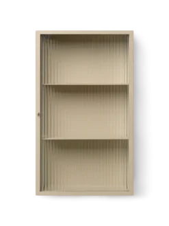 Haze Wall Cabinet, reeded glass 35x60 fra Ferm Living