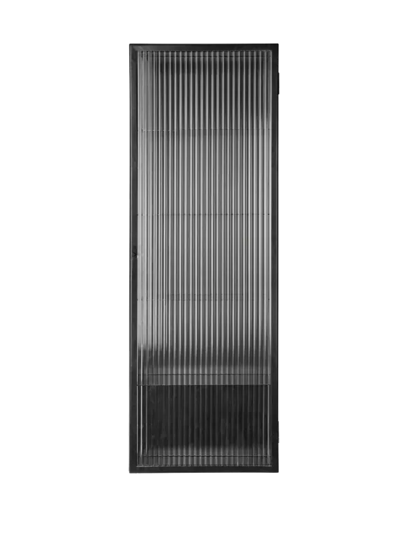 Haze Wall Cabinet, reeded glass 35x100 fra Ferm Living
