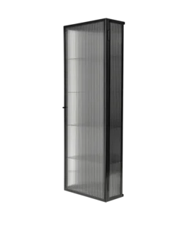 Haze Wall Cabinet, reeded glass 35x100 fra Ferm Living