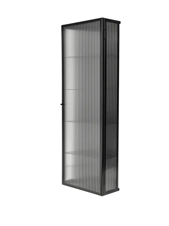 Haze Wall Cabinet, reeded glass 35x100 fra Ferm Living