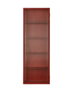 Haze Wall Cabinet, reeded glass 35x100 fra Ferm Living