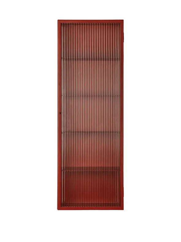 Haze Wall Cabinet, reeded glass 35x100 fra Ferm Living